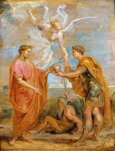 Constantius Konstantint nevezi ki utódjául, 1622 alkotó: Peter Paul Rubens