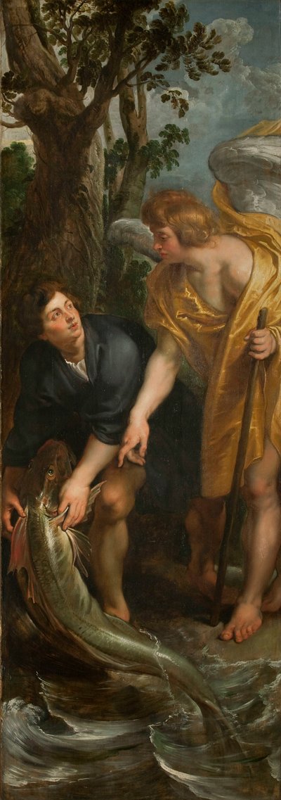 A halak csodás tervezete triptichon, jobb oldali panel, 1618-1619. alkotó: Pieter Paul Rubens