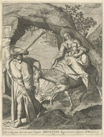 Repülés Egyiptomba alkotó: Pieter Perret