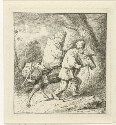 Repülés Egyiptomba alkotó: Pieter Roosing