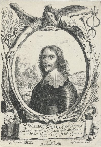 Sir William Waller portréja alkotó: Pieter Rottermondt
