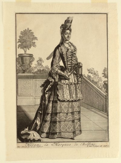 Madame de Belfons márkiné alkotó: Pieter Schenk