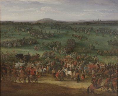 A nordlingeni csata 1634. szeptember 6-án. alkotó: Pieter Snayers