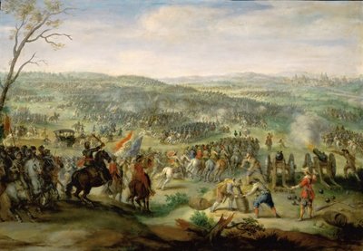 A fehérhegyi csata 1620. november 8-án. alkotó: Pieter Snayers