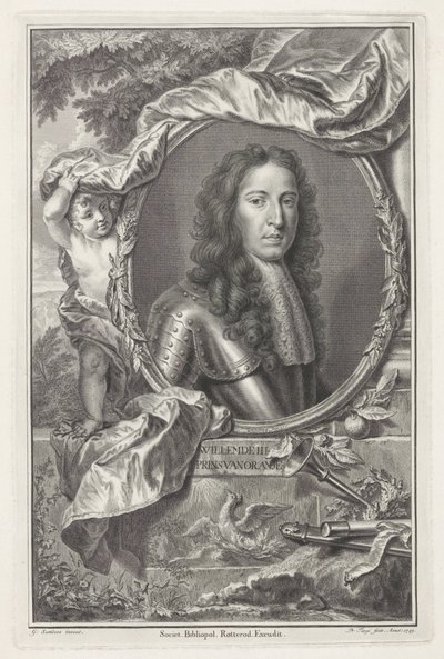 III. Vilmos, Orange hercegének portréja alkotó: Pieter Tanjé
