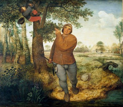 Idősebb Pieter Bruegel (vagy Piet Breugel vagy Pieter Bruegel vagy Brueghel) A fészektolvaj festménye alkotó: Pieter Bruegel the Elder