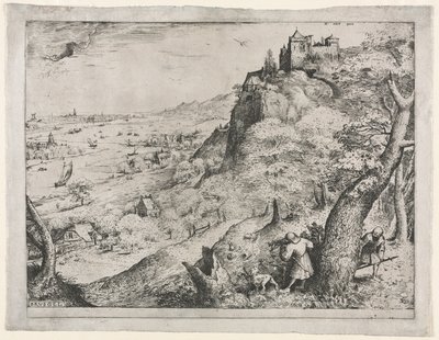 A nyúl vadászat alkotó: Pieter The Elder Brueghel
