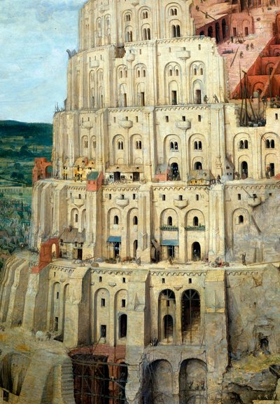 Bábel tornya alkotó: Pieter Bruegel the Elder