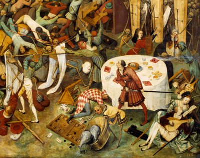 A halál diadala Pieter Bruegel (vagy Breugel vagy Brueghel vagy Breughel) idősebb festménye (1525-1569) 16. század V. 117x162 cm Musee du Prado, Madrid alkotó: Pieter Bruegel the Elder