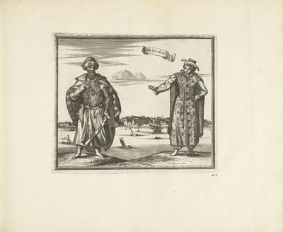 Arhangelszk lakói, 1726 alkotó: Pieter Van der Aa