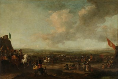 Frederick Henry Maastricht feladásakor, 1632. augusztus 22-én alkotó: Pieter Wouwerman (manner of)