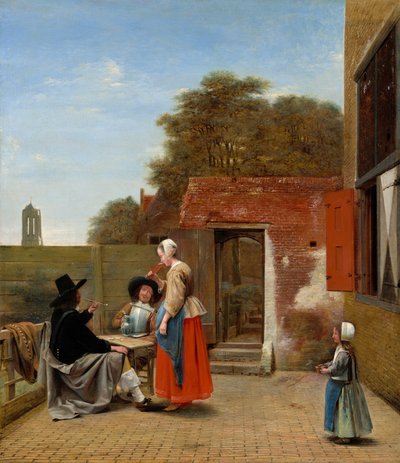 Egy holland udvar alkotó: Pieter de Hooch