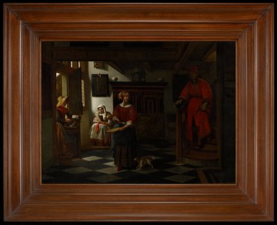A spárgaárus alkotó: Pieter de Hooch