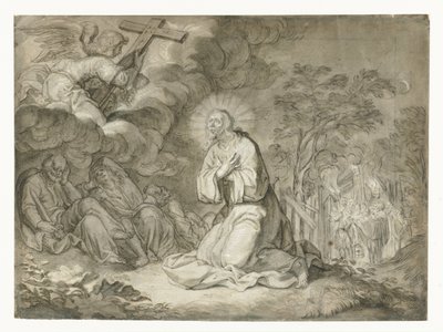 Krisztus az olajfák kertjében alkotó: Pieter de Jode (I)