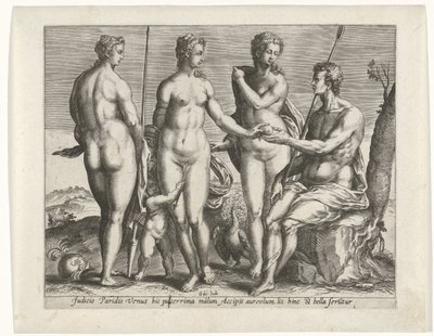 Párizs ítélete alkotó: Pieter de Jode (I)