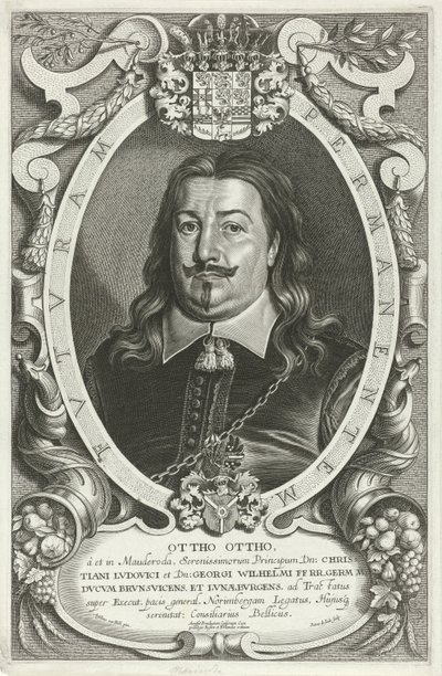 Otto Otto von Mauderode portréja Famous Legates (sorozat címe) alkotó: Pieter de Jode (II)