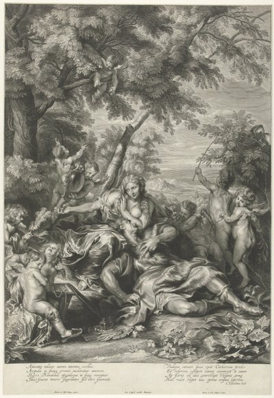 Rinaldo Armidában alkotó: Pieter de Jode (II)