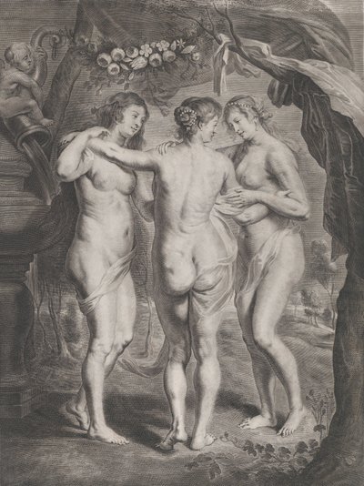 A három grácia, kb. 1630-45. alkotó: Pieter de Jode II