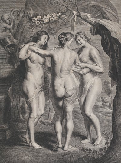 A három grácia, kb. 1630-74. alkotó: Pieter de Jode II