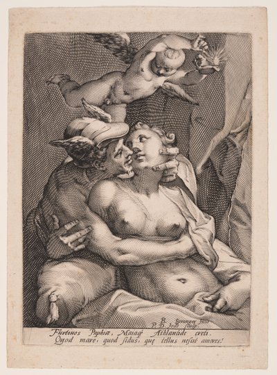Merkúr, Vénusz és Ámor alkotó: Pieter de Jode I