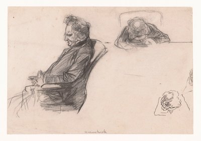 Heemskerck miniszter a képviselőházban alkotó: Pieter de Josselin