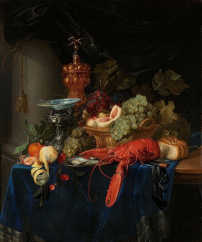 Csendélet arany serleggel alkotó: Pieter de Ring