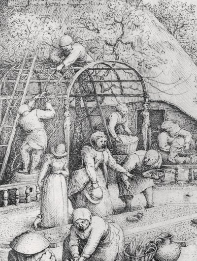 A tavasz részlete alkotó: Pieter Bruegel the Elder