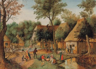Ebédidő az országban alkotó: Pieter Brueghel the Younger