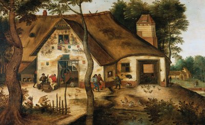 Az Auberge Saint-Michel alkotó: Pieter Brueghel the Younger