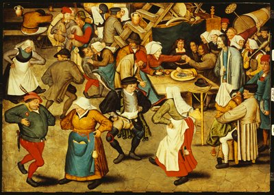A benti esküvői tánc alkotó: Pieter Brueghel the Younger