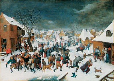 Az ártatlanok mészárlása, 1605 alkotó: Pieter Brueghel the Younger