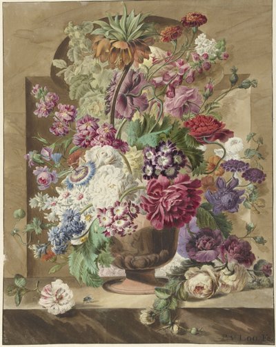 virág elrendezés alkotó: Pieter van Loo
