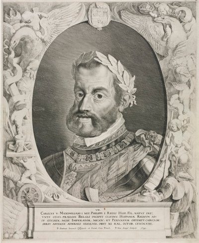 V. Károly császár portréja, 1644. alkotó: Pieter van Sompel