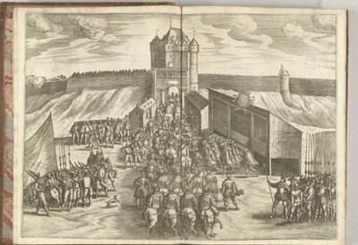 Ernst főherceg belépése Brüsszel városkapuján, 1594 alkotó: Pieter van der Borcht (I) (attributed to)