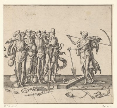 Halottak körmenete alkotó: Pieter van der Borcht (I)