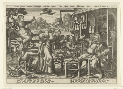 Az elrontott háztartás alkotó: Pieter van der Borcht (I)