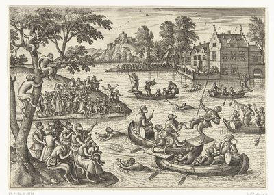 Torna a vízen Majomjáték (sorozat címe) alkotó: Pieter van der Borcht (I)