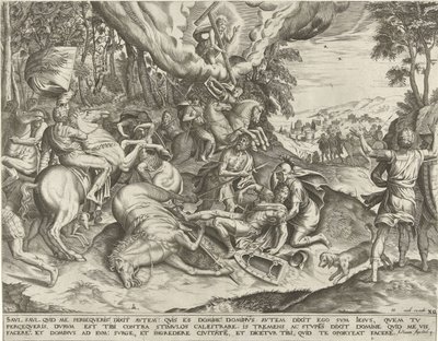 Pál megtérése alkotó: Pieter van der Heyden