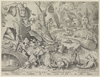 torkosság Gula (cím a tárgyon) A hét halálos bűn (sorozat címe) alkotó: Pieter van der Heyden