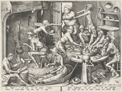 sovány konyha Lean konyha és a zsíros konyha (sorozat címe) alkotó: Pieter van der Heyden