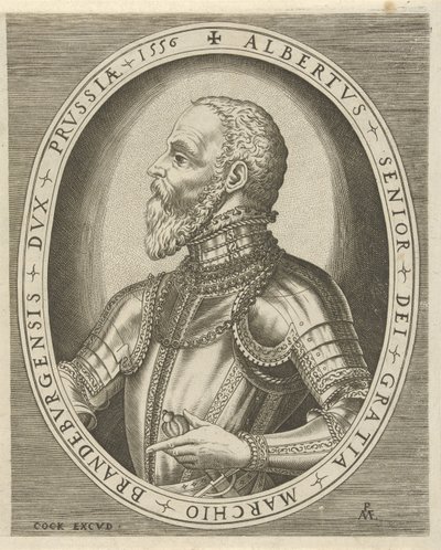 Albrecht Friedrich brandenburgi őrgróf portréja Uralkodók portréi (sorozat címe) alkotó: Pieter van der Heyden