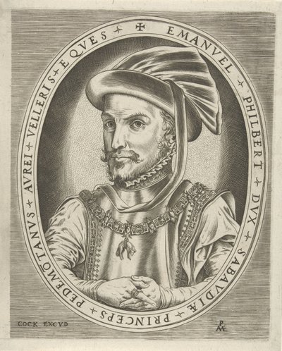 Emanuel Philibert, Savoyai herceg portréja Uralkodók portréi (sorozat címe) alkotó: Pieter van der Heyden