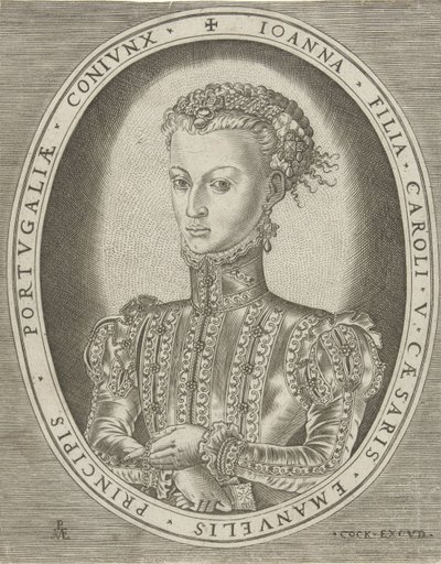 Habsburg Johanna portréja Uralkodók portréi (sorozat címe) alkotó: Pieter van der Heyden
