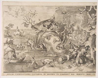 Szent Antal megkísértése, 1556. alkotó: Pieter van der Heyden