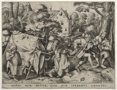 Mopsus és Nisa esküvője, 1570. alkotó: Pieter van der Heyden