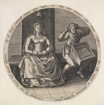 A gondtalan házaló alkotó: Pieter van der Heyden