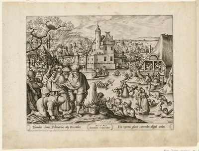 Tél, a Négy évszakból alkotó: Pieter van der Heyden
