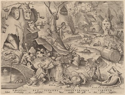 Torkosság alkotó: Pieter van der Heyden after Pieter Bruegel the Elder
