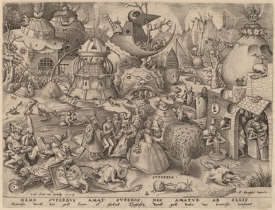 Büszkeség alkotó: Pieter van der Heyden after Pieter Bruegel the Elder
