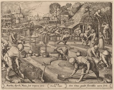Tavaszi alkotó: Pieter van der Heyden after Pieter Bruegel the Elder